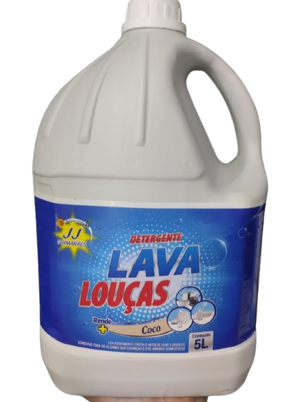 SABÃO LAVA LOUÇAS COCO 5 LT - ECONÔMICO E EFICAZ