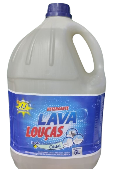 SABÃO LAVA LOUÇAS CRISTAL 5 LT - ECONÔMICO E EFICAZ