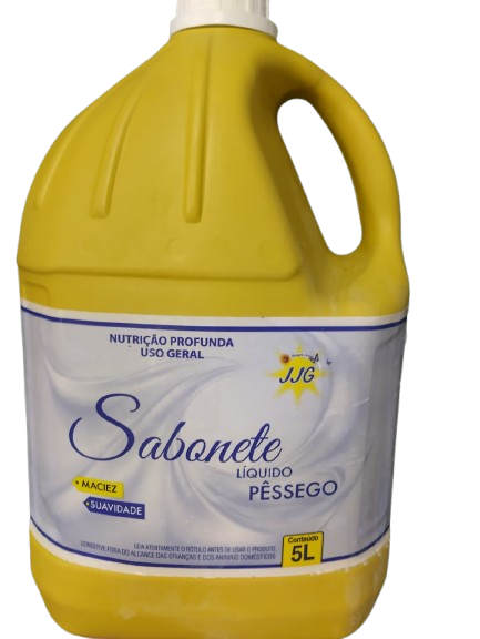 SABONETE LIQUIDO PÊSSEGO 5LT - NUTRIÇÃO PROFUNDA