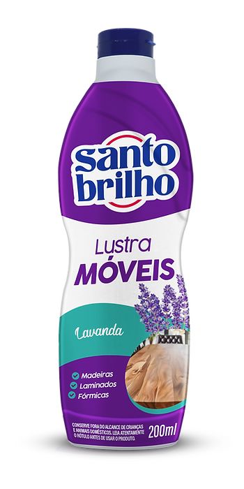 Lustra Móveis Lavanda Santo Brilho 200 ml