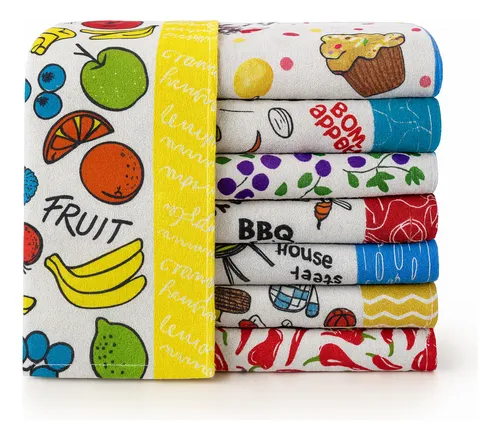 Kit 10 Panos de Prato Sarja 100% Algodão 40x60 - PREÇO DE REVENDA