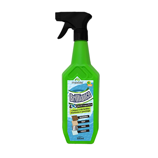 Brilliance Limpa MDF Madeira Inox Vidro 500ml