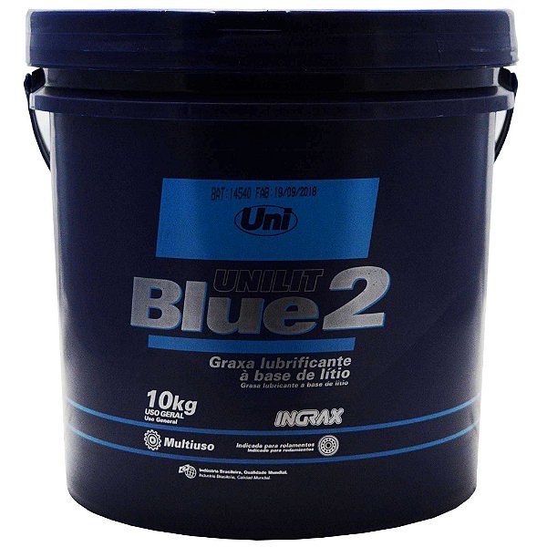 Graxa Unilit Blue 10kg - Ingrax