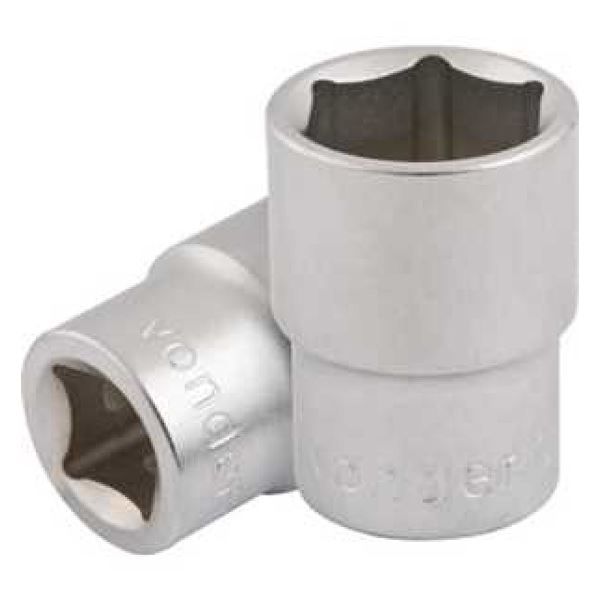 Soquete Sextavado 12mm Encaixe 1/2  - Vonder