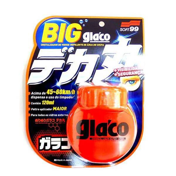 Cristalizador De Vidros Glaco Big 120ml - Soft99