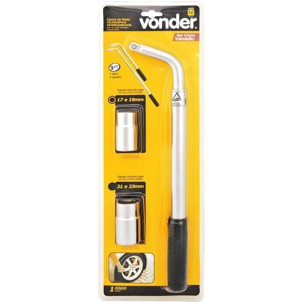 Chave De Roda Telescopica Intercambiavel - Vonder