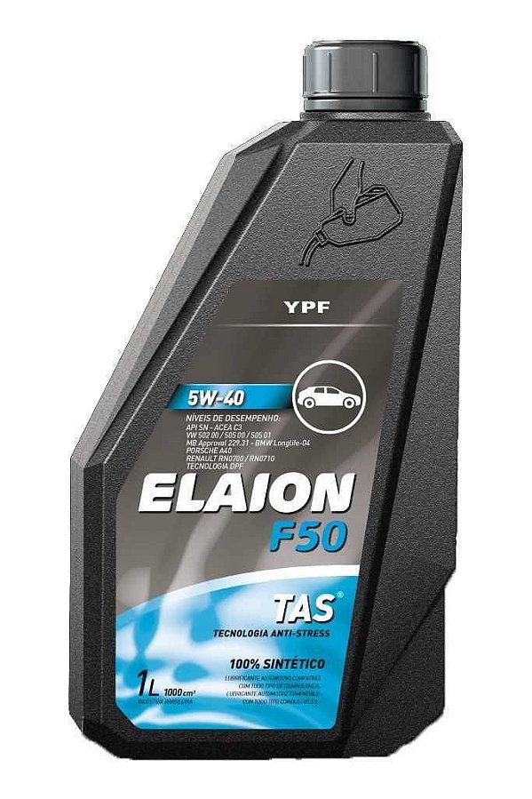 Oleo Elaion F50 5w40 - Ypf