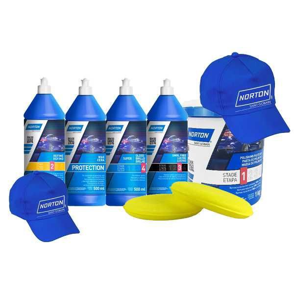 Promocao Kit Polimento Completo Norton + Brinde