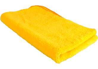 Kit Com 12 Flanela Microfibra Amarela 40x40cm - 3m