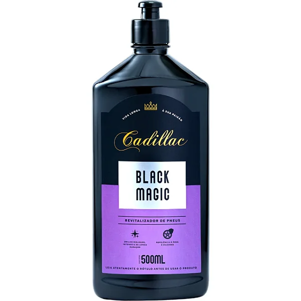 Black Magic Cadillac Revitalizador De Pneus 500 Ml