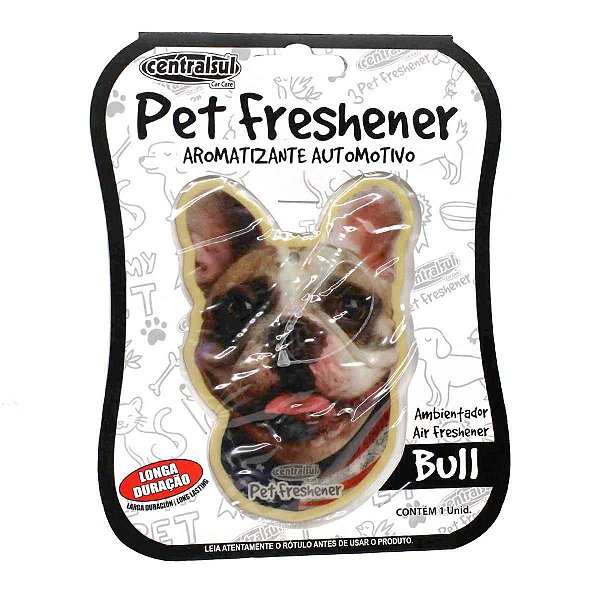 Aromatizante Miniatura Pet Bull (bulldog) - Centralsul