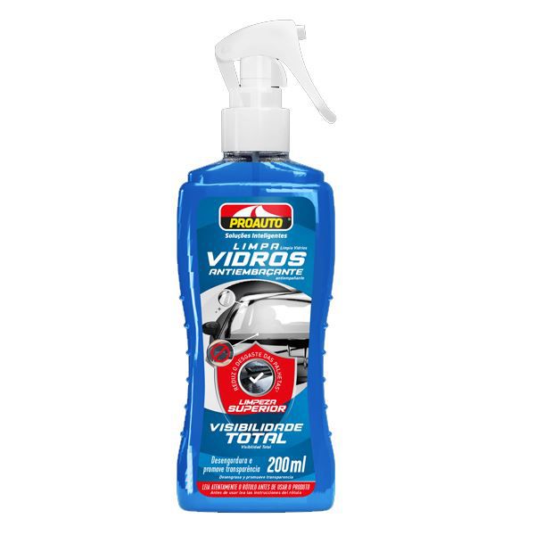 Limpa Vidros Anti Embacante Proauto 200ml