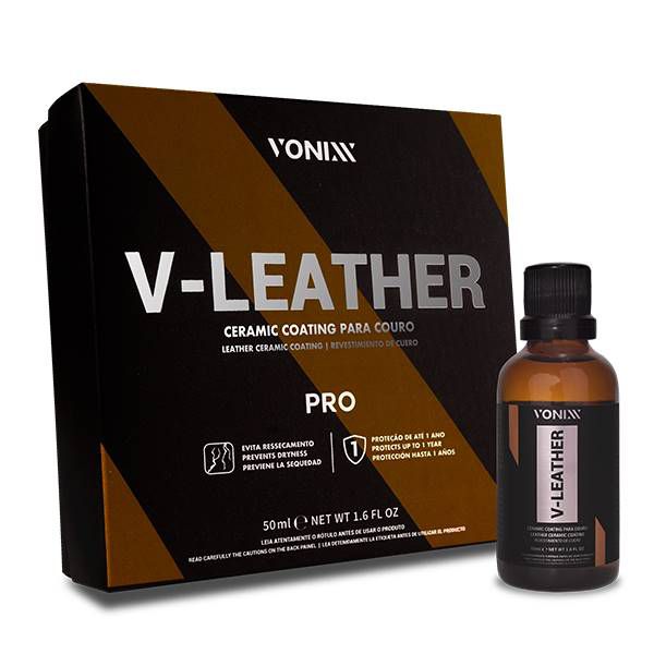 V-leather Pro 50ml Vitrificador Couro - Vonixx