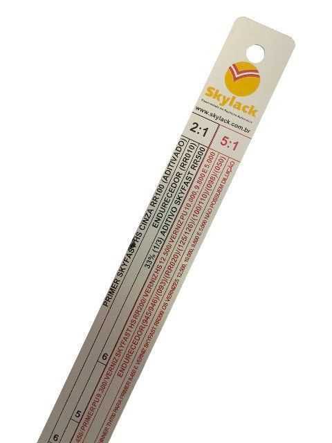 Escala Em Aluminio Regua Para Mexer Tinta - Skylack