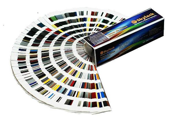 Leque Cores 2000 A 2017 Nac E Importadas - Skylack