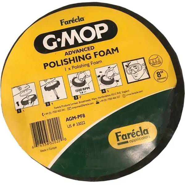 Boina De Espuma 8 Pol Com Velcro Afm-pf8 - Farecla