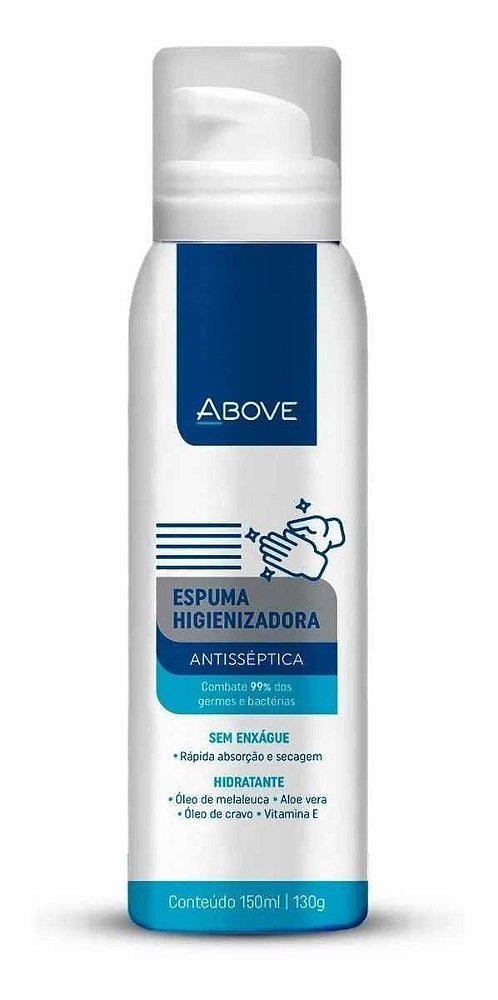 Espuma Higienizadora Antisseptica 150ml - Above