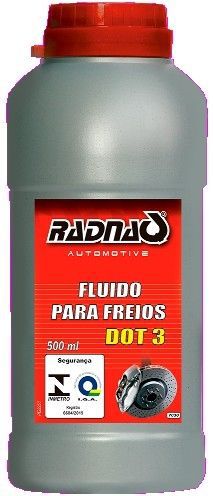 Fluido Freio Dot 3 500ml - Radnaq