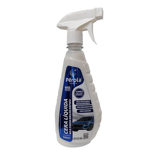 Cera Liquida Wax Finish Brilho Rapido 500ml - Perola