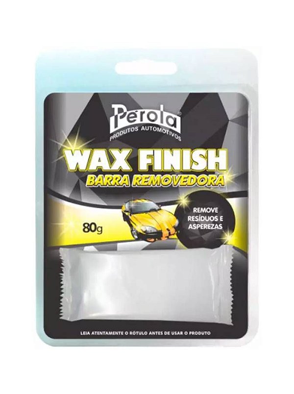 Barra Removedora Wax Finish 80g Clay Bar - Perola