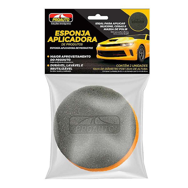 Esponja Aplicadora De Produtos Com 2 - Proauto