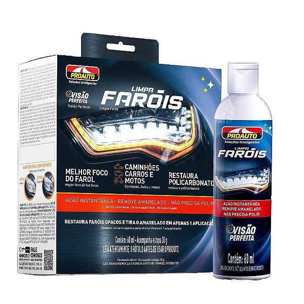 Limpa Farol Visao Perfeita 60ml - Proauto