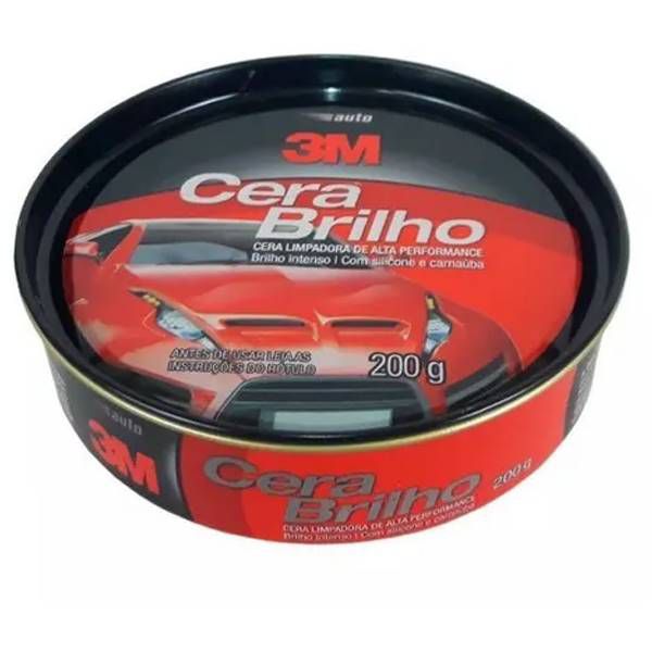 Kit Com 12 Cera Brilho 200g - 3m Atacado