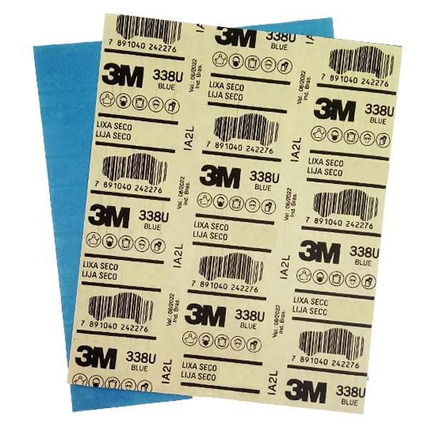 Lixa Seco Blue 600 - 3m 338u
