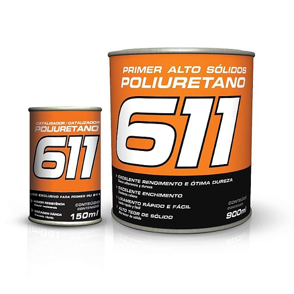 Primer Hs Pu 611 Bege 900ml - Maxi Rubber