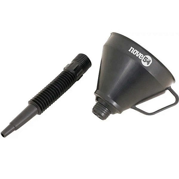 Funil Plastico Flexivel P/ Combustivel-nove54