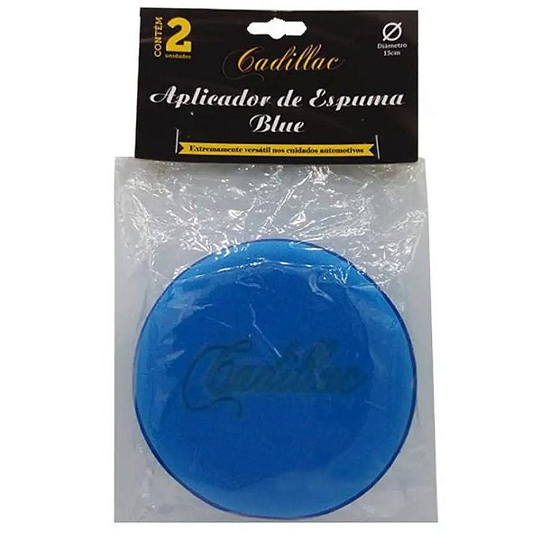 Aplicador Espuma Azul Com 2 - Cadillac