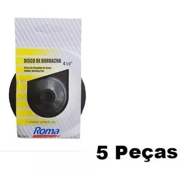 Kit Com 5 Disco De Borracha 4.1/2 - Roma