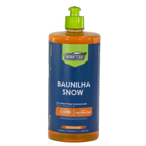 Shampoo Lava Auto Baunilha Snow 1/1000 - Nobrecar