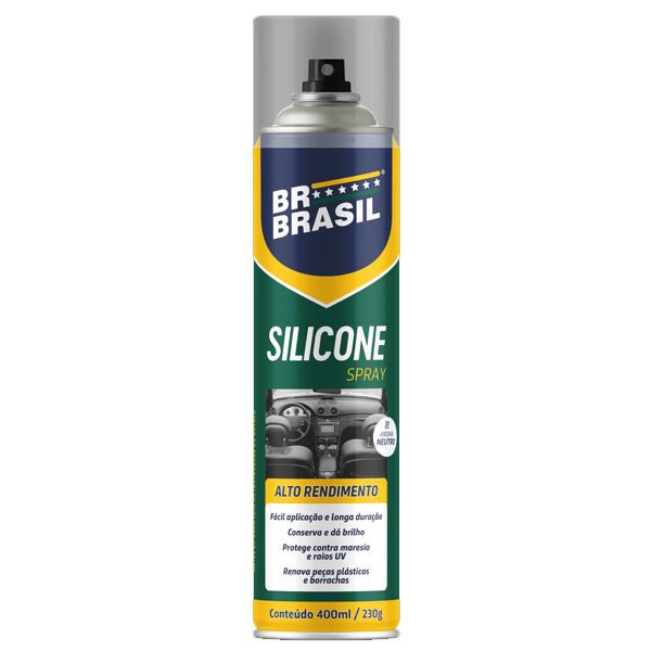 Silicone Spray Carro Novo 400ml 230g Br Brasil