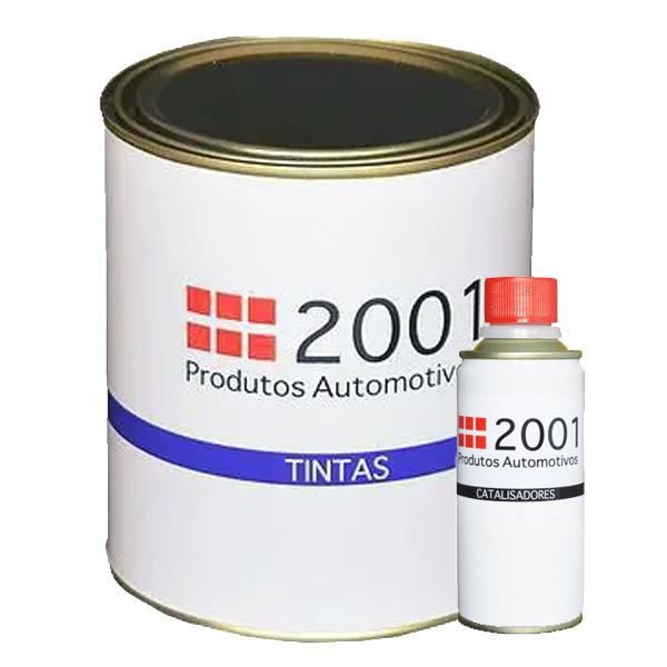 Tinta Pu Marrom Valmet 600 Ml - 2001 + Catalisador