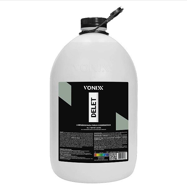 Limpador Pneus E Borracha Delet 5l - Vonixx