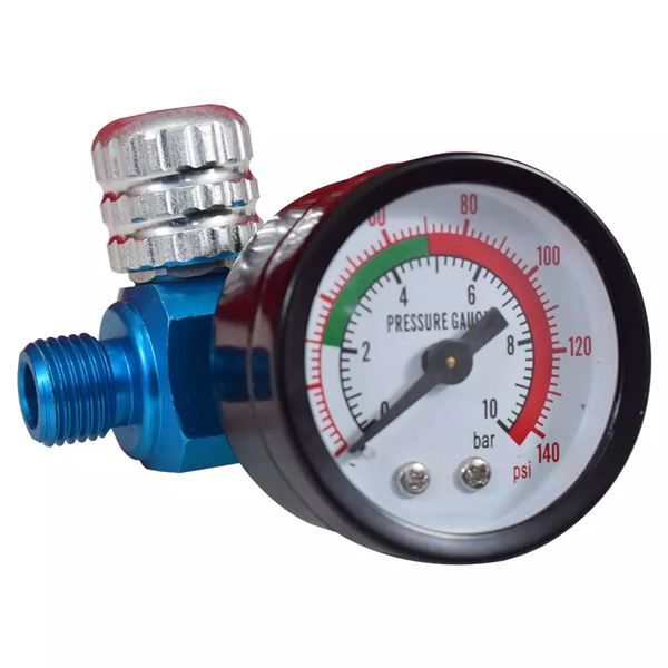 Regulador De Pressao Pequeno Aluminio Pro30 - Pdr