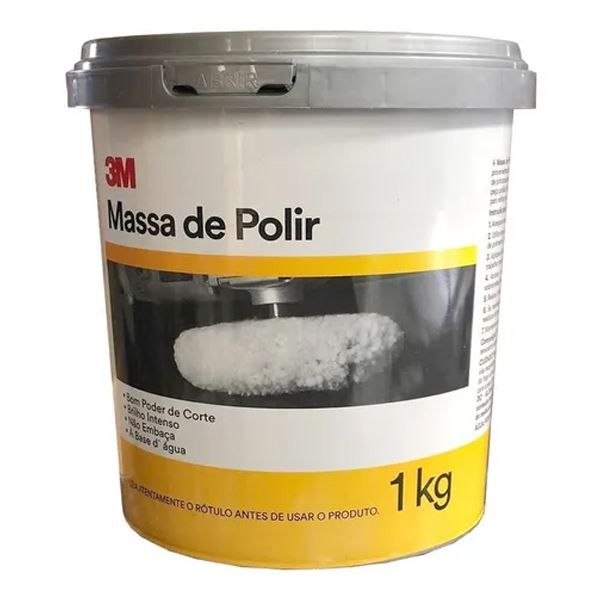 Kit Com 6 Massa Polir 1kg - 3m