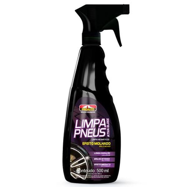 Limpa Pneus Ativa Gloss 500ml - Proauto