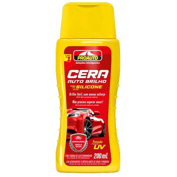 Cera Liquida Spray Auto Brilho 500ml - Proauto