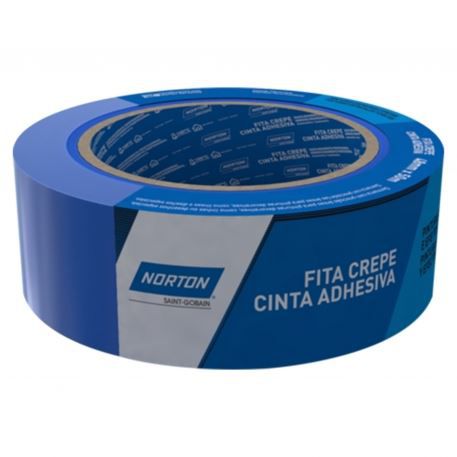 Fita Crepe Auto Reparo Azul 48x40m Norton