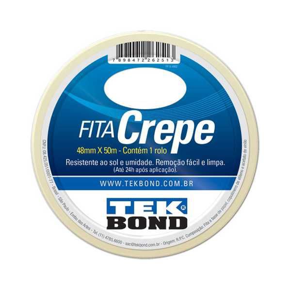 Fita Crepe 48x50m Tek Bond
