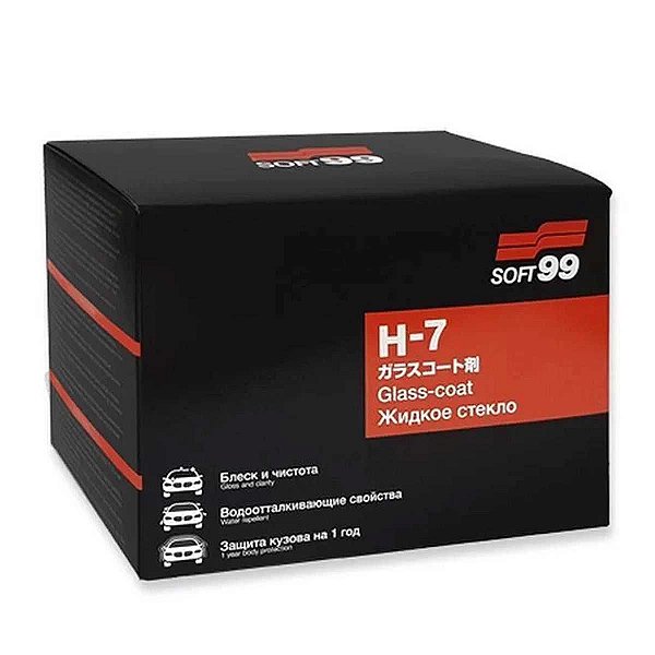 Vitrificador De Pinturas H7 Coating Glass Coat 50ml Soft99