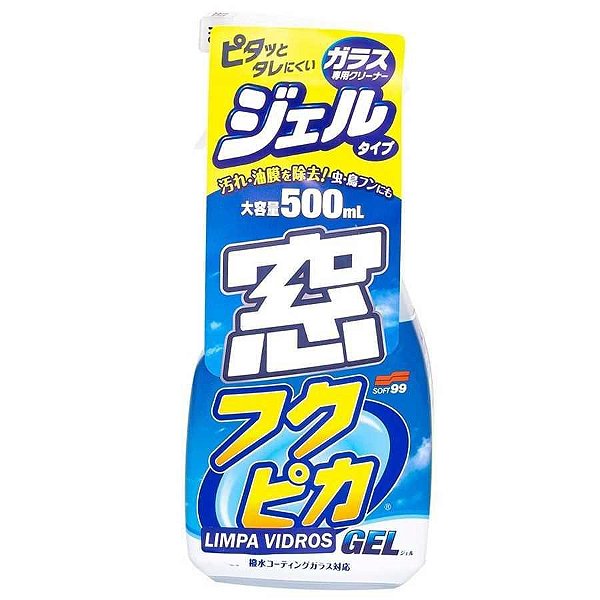 Limpa Vidros Gel 500ml - Soft99