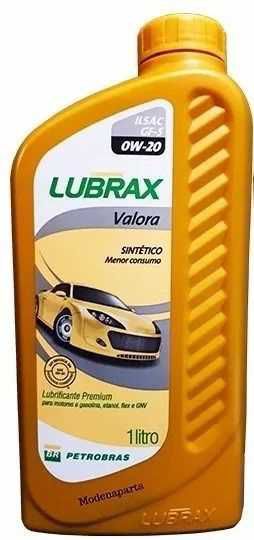 Oleo Valora Sn 0w20 Lt - Lubrax