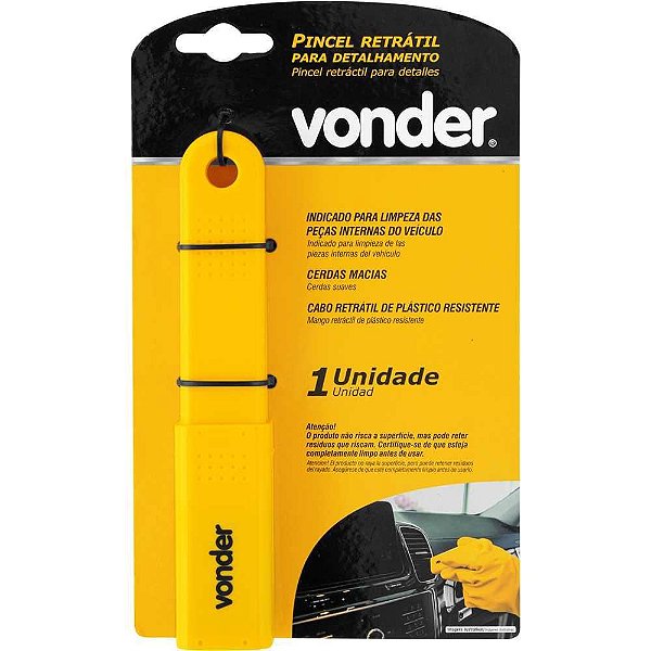 Pincel Retratil Para Detalhamento - Vonder 6364185005