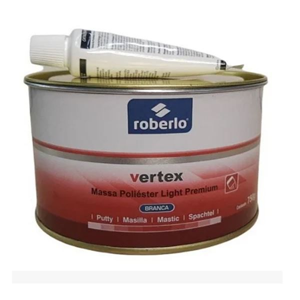 Vertex - 750gr  Massa Poliester Roberlo