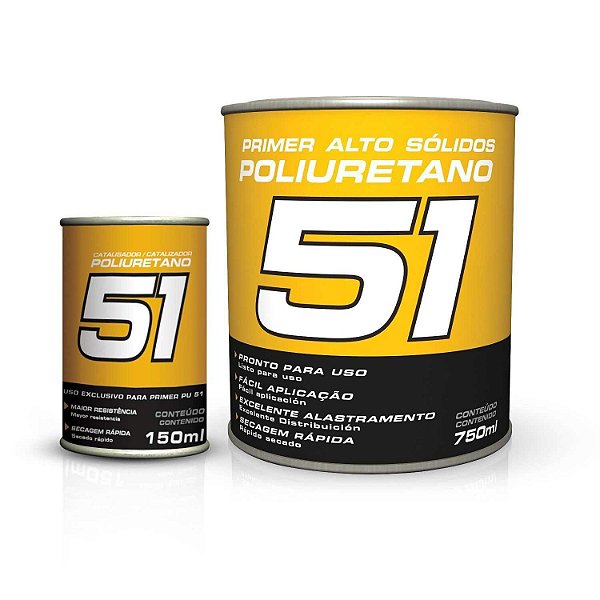 Primer Hs Pu 51 Pronto Uso - Maxi Rubber
