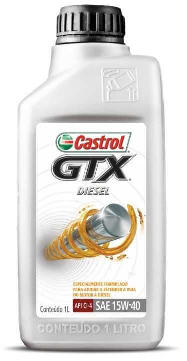 Oleo Gtx Diesel 15w40 Lt - Castrol