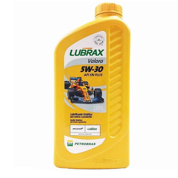Oleo Valora 5w30 Lt - Lubrax